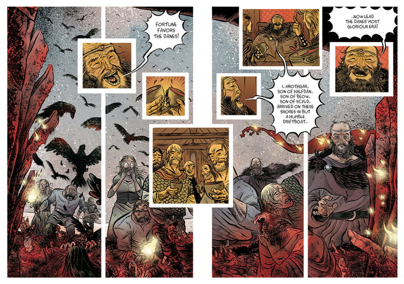 Illustration for article titled Image Comics’ Beowulf delivers a brutal, enchanting take on the mythical hero